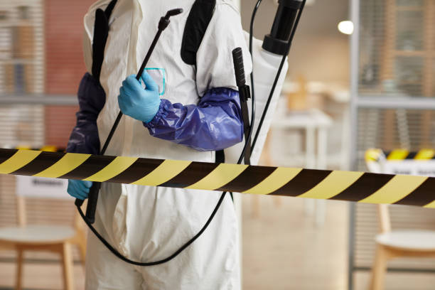 Professional Trauma Scene Cleanup technician working in Little Falls, NJ